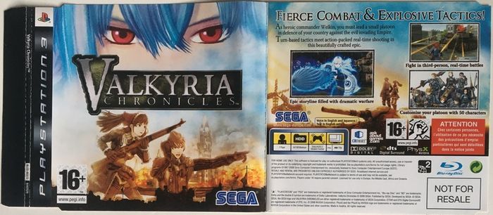 Valkyria Chronicles [2008] Promo (Playstation 3 Game)