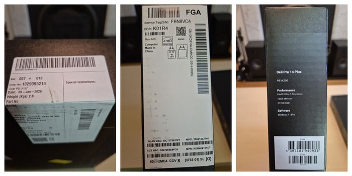 Dell Pro 14 Plus, business sleek laptop, NEW