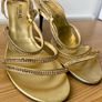 Special occasion gold heels uk 7 Image 5