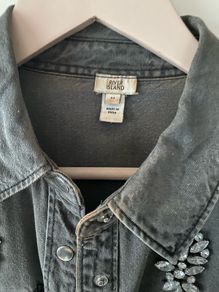 2 River Island denim shirts
