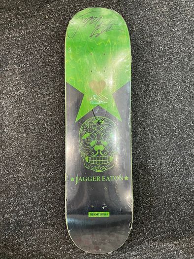 Autogrpahed Jagger Eaton Heart Supply Skateboard Deck NEW 1st Edition
