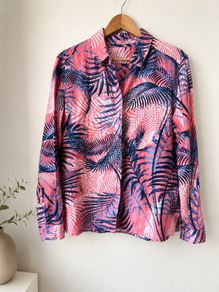 M&S linen blend shirt uk10