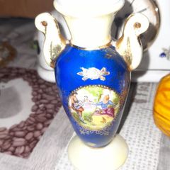 Okada China Miniture Vase Okada backstamp, which indicates it is a collectible ceramic Item Made in Japan,