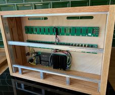 Bespoke 7U Eurorack case - Irish White Oak