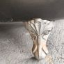 Freestanding cast iron roll-top clawfoot bath Image 5