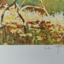 Limited edition lithograph The Little Romantics by Claude Fossoux 178/295 Image 2