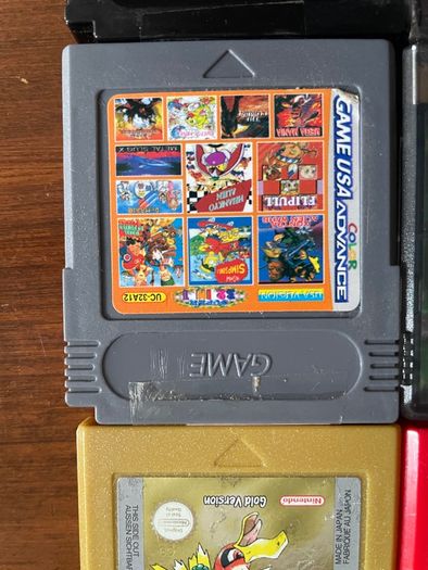 Game boy advance and games bundle