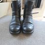 Clarks black leather boots uk 4.5 Image 4