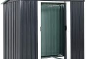 Metal Tool Shed with Base