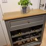 Grey wine storage unit Image 2