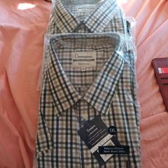 5xl champion poly/cotton short sleeve doncaster shirt
