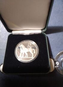 Eire   Central Bank Silver Proof Coin