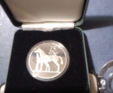 Eire   Central Bank Silver Proof Coin