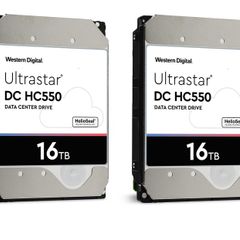 WD Ultrastar DC HC550 32TB (2 x 16TB) Hard Drive 3.5" 512MB SATA 7200 RPM Enterprise Class
