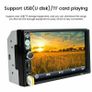 7'' Bluetooth Car Van FM Radio Stereo 2DIN Aux 2 Din Rear View Camera Remote MP5 Image 5