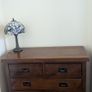Ez Living Furniture Five Drawer Dark Solid Wood Chest - Aisling Image 2