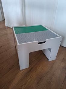 lego building table and storage