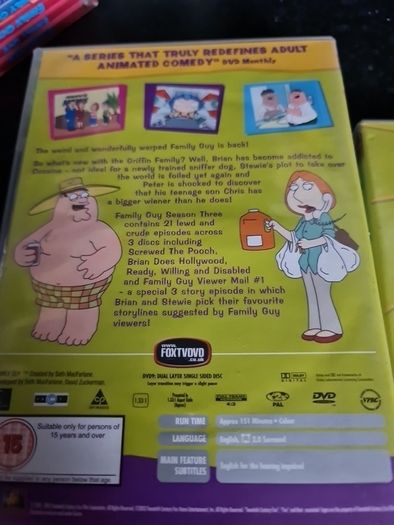 Family Guy DVD
