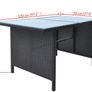 Garden Furniture Set 18 Pieces Poly Rattan Dining furniture Set Garden Furniture Set Image 5