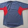 Nike Mens SPHERE DRY Running T-Shirt Large Grey & Orange Image 4