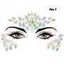 3D Glitter Rhinestone,Facial stickers Jewelry Image 10