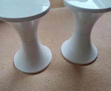 Tam Tam white stools