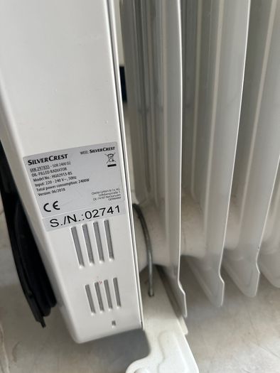 Oil-filled radiator