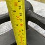 Pair of Custom-Made Heavy Iron Fireplace Fenders Image 10