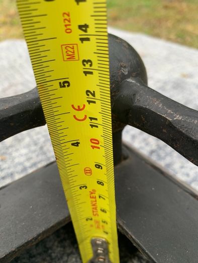 Pair of Custom-Made Heavy Iron Fireplace Fenders