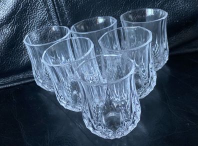 Crystal shot glasses