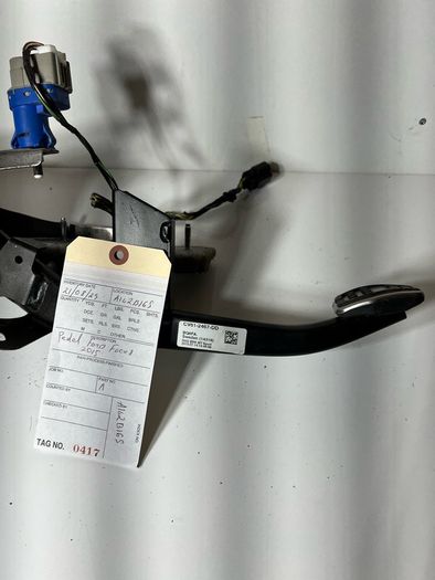 Ford Focus 2015 Mk3 St Silver Brake Pedal Cv61-2467-dd A1l2b16s.