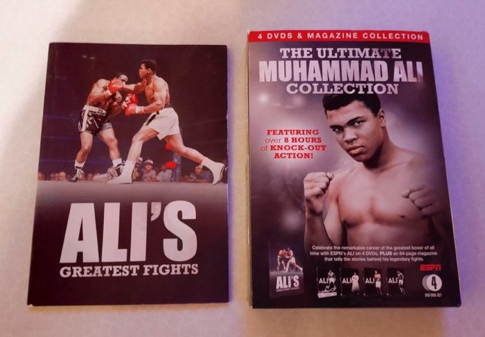 Ultimate Muhammad Ali Collection. Booklet & Dvd Box Set.