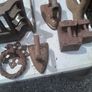 lot of old iron bits Image 10