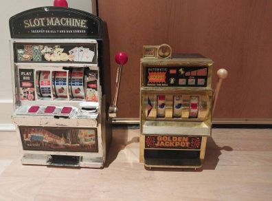 2 Vintage slot machines