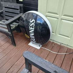 Guinness outside light