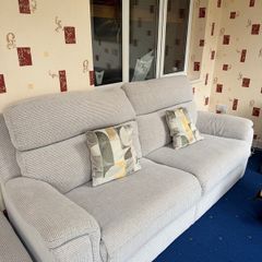 3 Seater Living Sofa with additional storage box