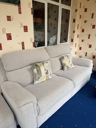 3 Seater Living Sofa with additional storage box
