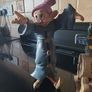 Disneys Snow White And The 7 Dwarfs Toy Piano Accordion With Dopey Figure Image 2