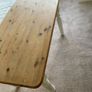 Solid Pine Farmhouse Table Rustic Style Image 3