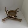 Solid Brass Candle Holders Image 2