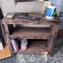 New Barnwood Style Chunky Sofa Side/End Table Image 5