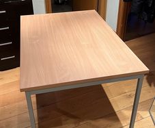 Large Wooden Work Desk. Office Table. 120 cm  80 cm