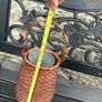 Vintage Japanese Style Flower Basket with Metal Insert Image 7