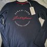 JACK AND JONES Junior Jjherro Long Sleeve Top Navy Blazer Image 2