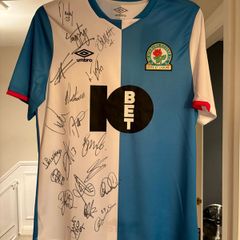 Blackburn rovers signed Jersey