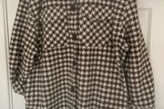 shacket Bnwt brown shacket size large