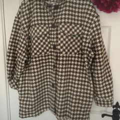 shacket Bnwt brown shacket size large