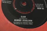 Gilbert O'Sullivan vinyl single record - Clair