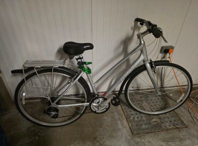 Giant Escape 4W Womens Hybrid Bike & Rack & Mudguards