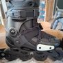 FRX 80 Black Inline Skates UK 6 EU 39 Excellent Condition Image 2